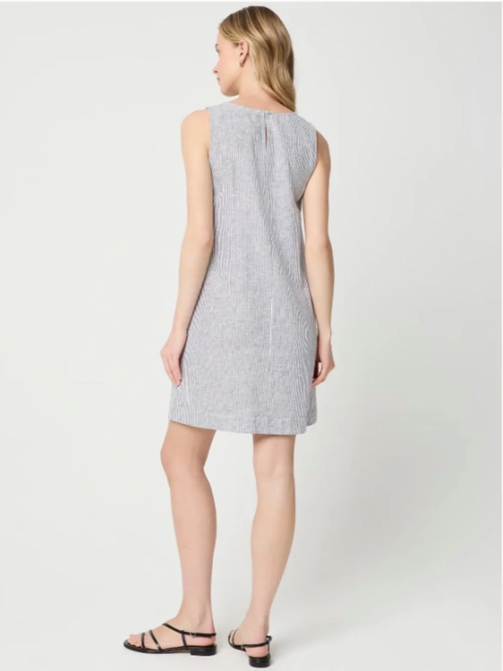 J Crew Dress 6 Linen White